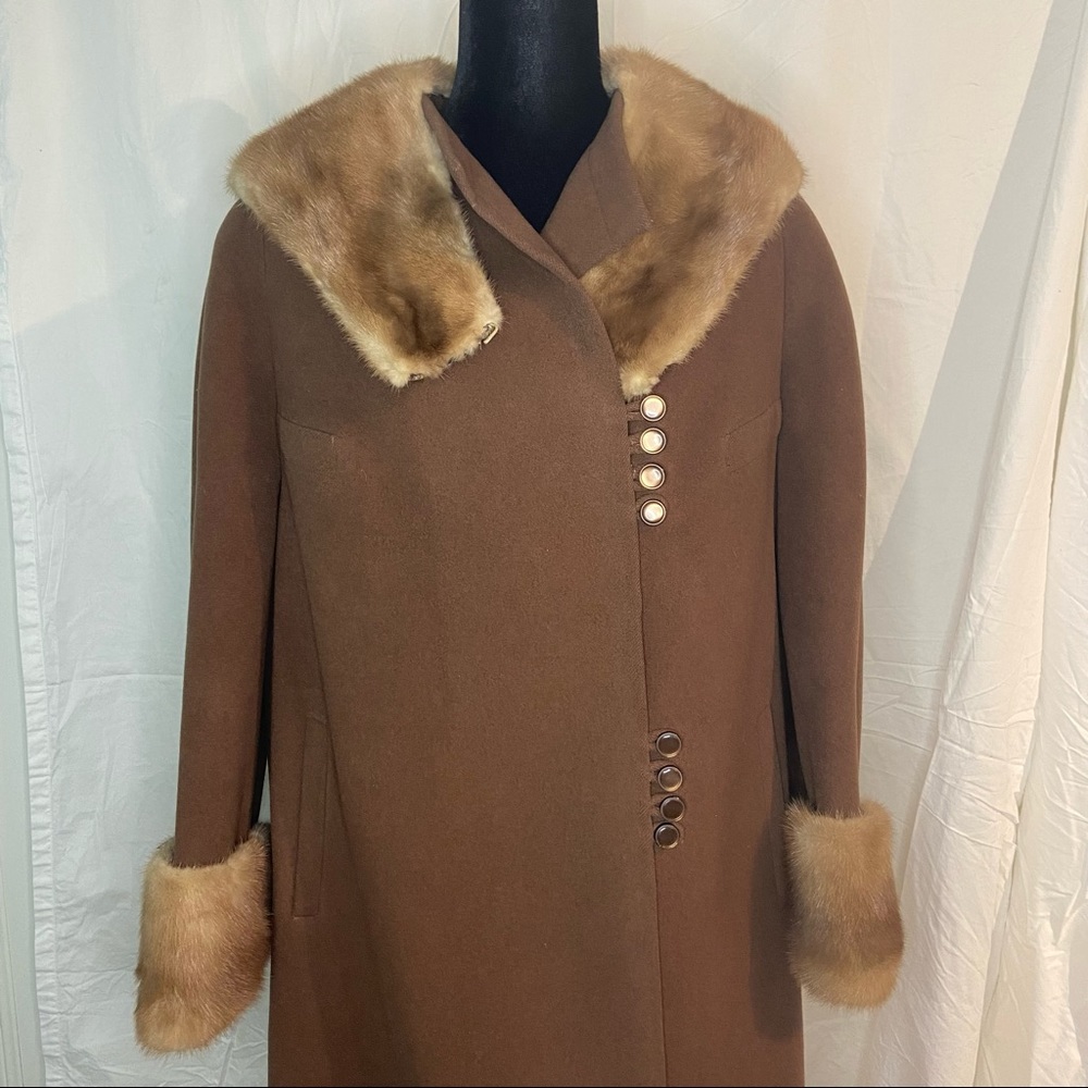 MINK WINTER COAT | LIKE NEW | SZ L